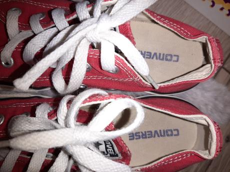 Červené nízke converse, converse,33