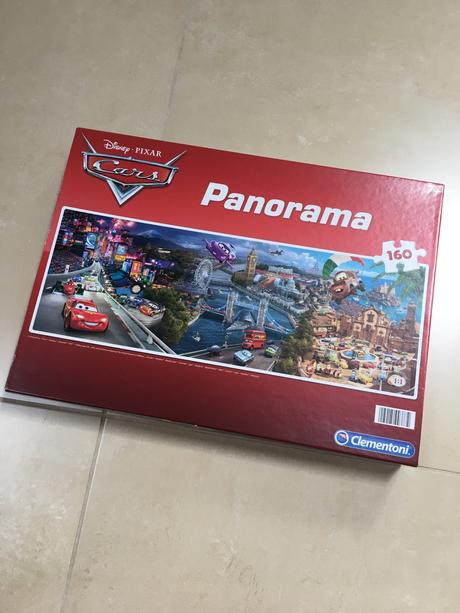 Puzzle cars panorama,