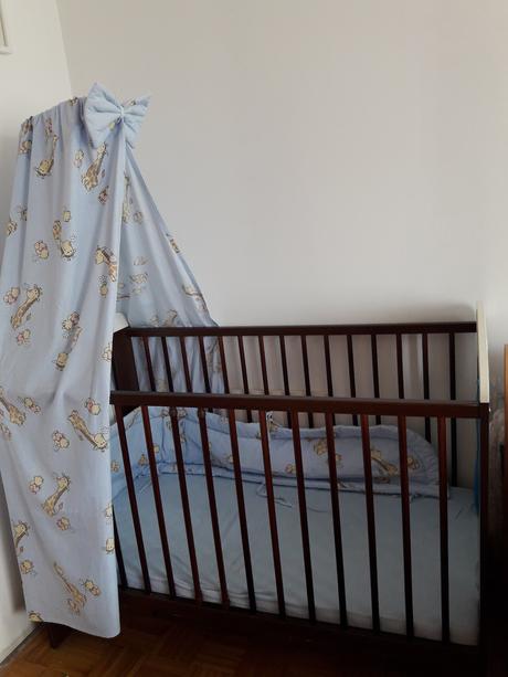 Detská postieľka, šírka (cm): 60,dĺžka (cm): 120