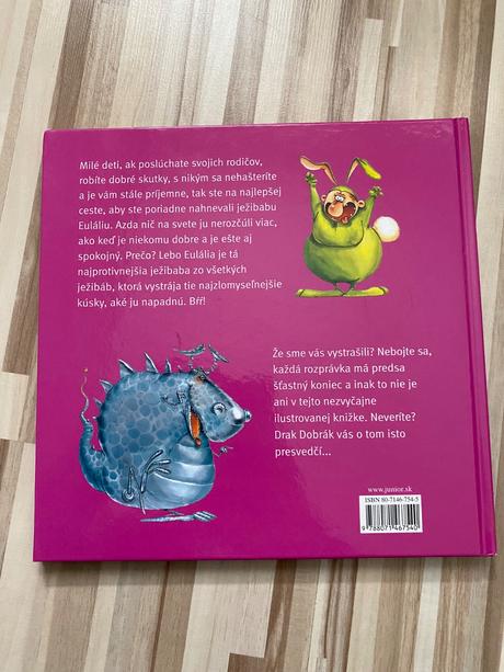 Detska knizka jezibaba eulalia a drak dobrak, 