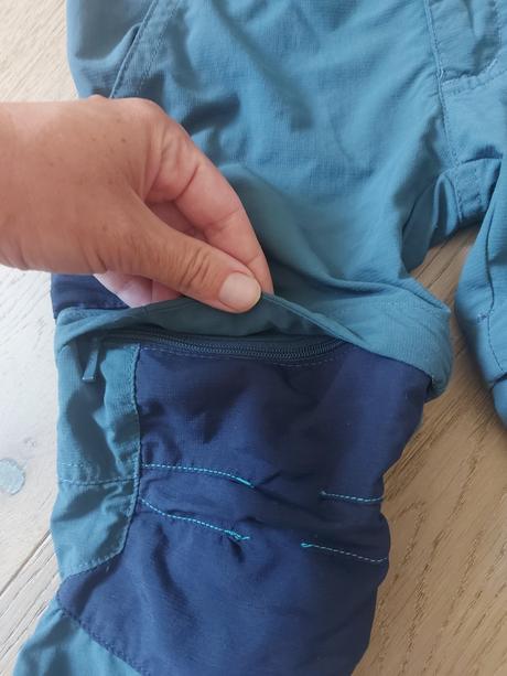 Turistické nohavice 2v1, quechua,104