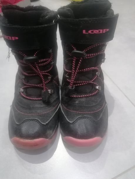 Dievčenská zimná obuv aj do snehu, loap,30