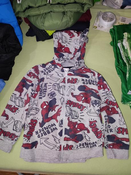 Mikina na zips s kapucňou, marvel,110