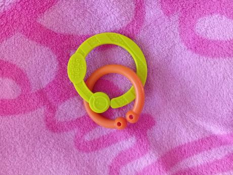 Krúžky na zavesenie hračiek, 
