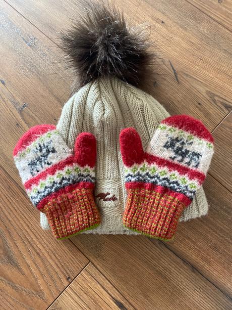Zimná čiapka s rukavičkami, koala baby,104