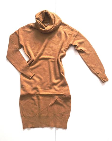 Pletené šaty s angorou, l / m / s / xl