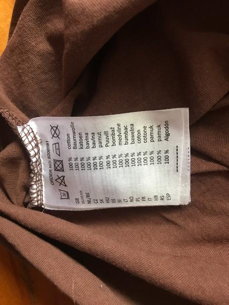 Hnedé dlhé tričko, takko,170