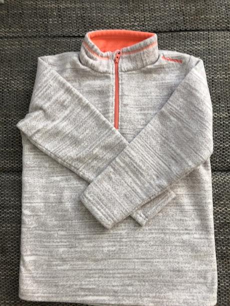 Flisova mikina 104/110, quechua,104