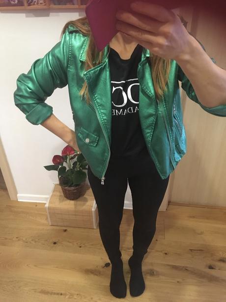 Krasna motorkarska bunda, m