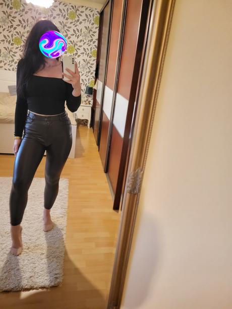 Kožené nohavice, s