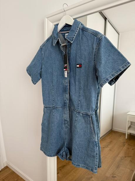 Tommy hilfiger denim rifľový overál, tommy hilfiger,m