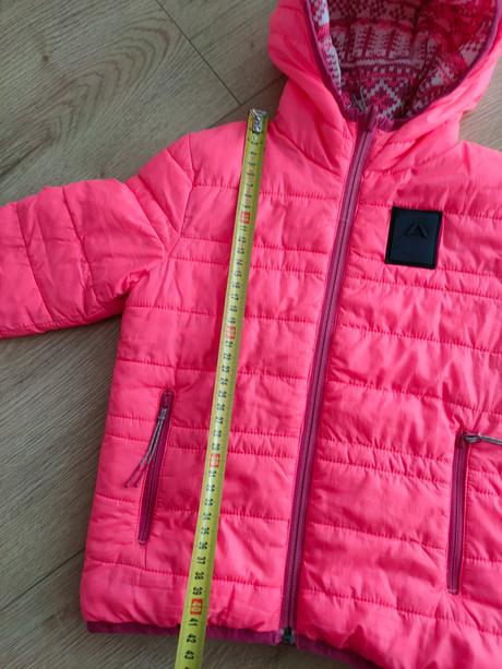 Dievčenská zimná obojstranná bunda alpine p104-110, alpine pro,110