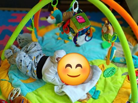 Detská podložka s hrázdičkou, 