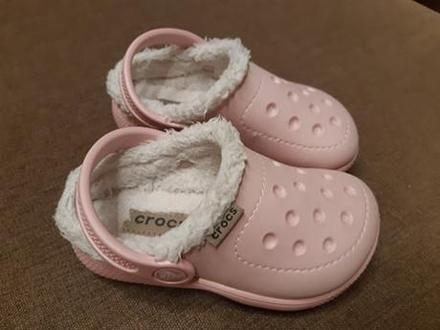 Ružové zateplené crocs, crocs,25