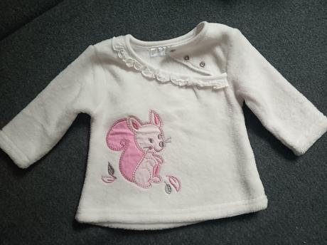 Detský chlpatý svetrík, ergee,62