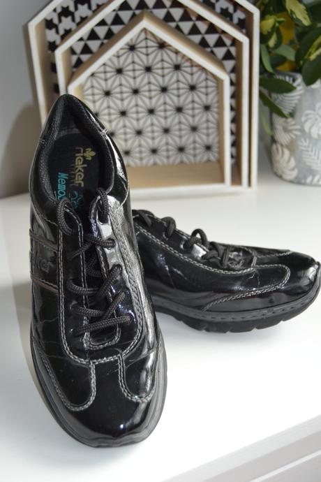 Dámske čierne tenisky zn. rieker, veľkosť 38, rieker,38