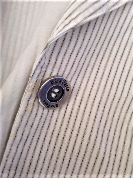 Letné prúžkované kratšie sako, m