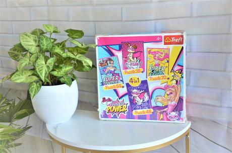 Puzzle barbie-4in1-207 ks, 