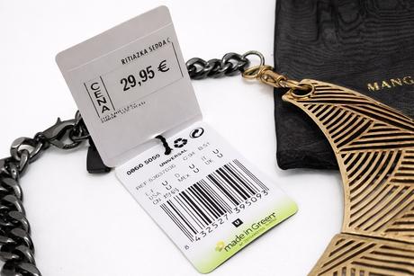 Náhrdelnik mango, mango