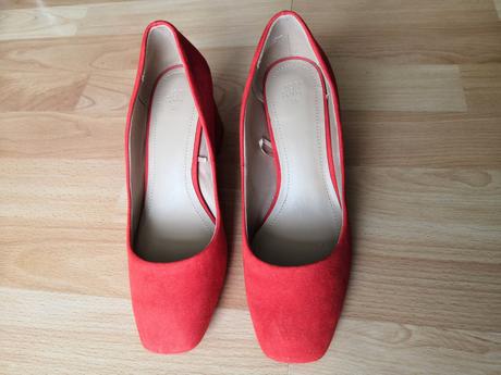 Semišové lodičky, h&m,35