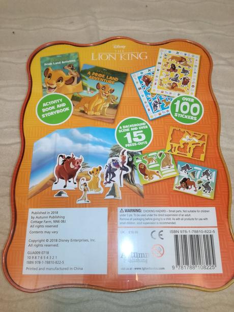 The lion king - happy tin nau20, 