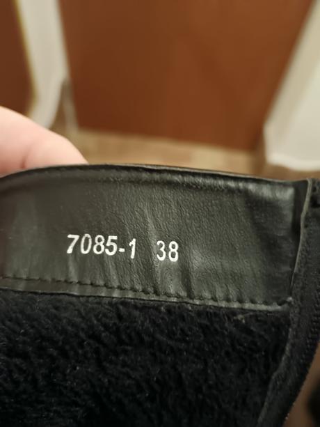 Čierne čižmy 38/39, 38 / 39