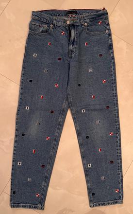 Rifle tommy hilfiger, s vysitymi pism, 164, tommy hilfiger,164