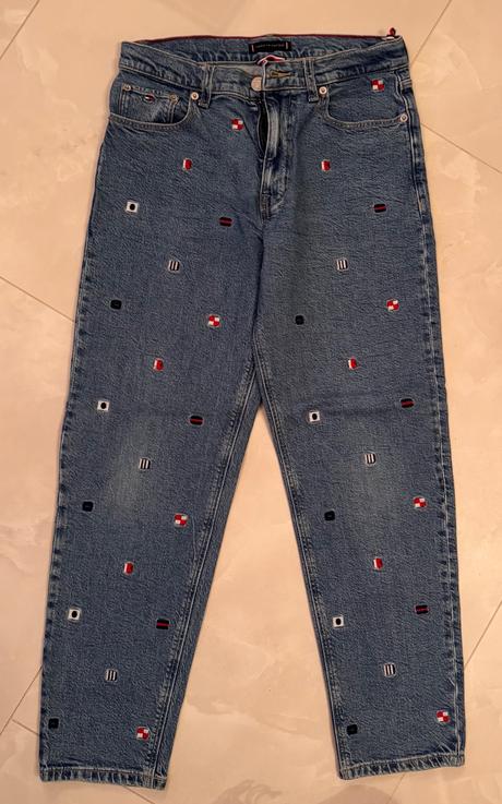 Rifle tommy hilfiger, s vysitymi pism, 164, tommy hilfiger,164