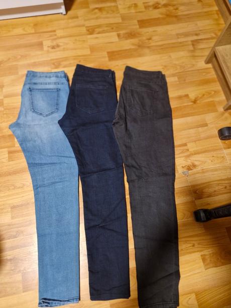 Elasticke skinny 40/42, h&m,42