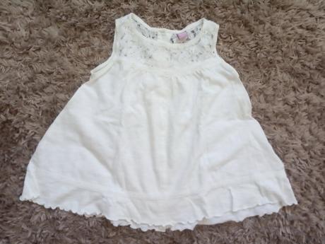 Tričko/tunika dopodopo s čipkou, dopodopo,128