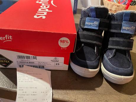 Zimné topánky superfit, superfit,23