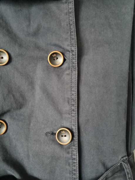 Tommy hilfiger tmavomodrý kabát, tommy hilfiger,m