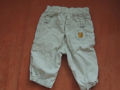 Nohavice s mackom pooh, h&m,68
