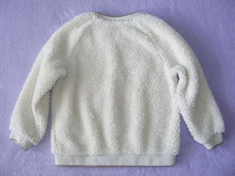 Teplá chlpatá mikina h&m - 98/104, h&m,98