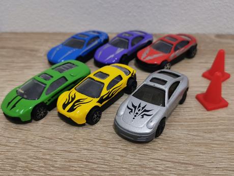 Autíčka 6ks,