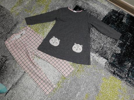 Šaty a legínky, h&m,86