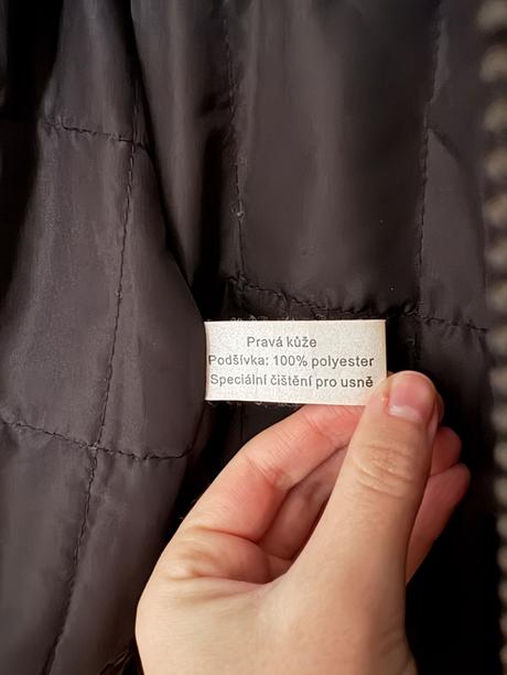 Pánska kožená bunda kara - 48, 48
