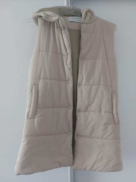 Dievčenská dlhá vesta bez rukávov, 152