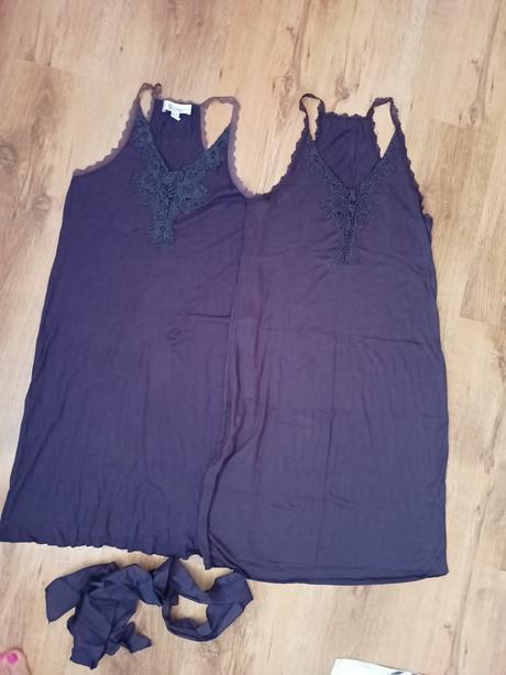 2x oblečené nočné košele linea tesiny 36-38 za 2ks, m