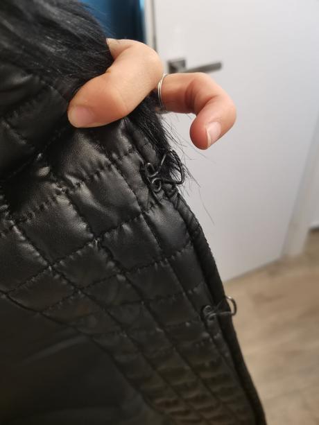 Kabát koženkový, m