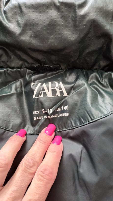 Zimná bunda, zara,140