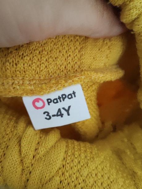 Dlhý sveter/šaty patpat, 104