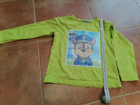 Tričko labková patrola, veľ. 110, nickelodeon,110