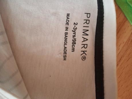 Tričká, primark,98