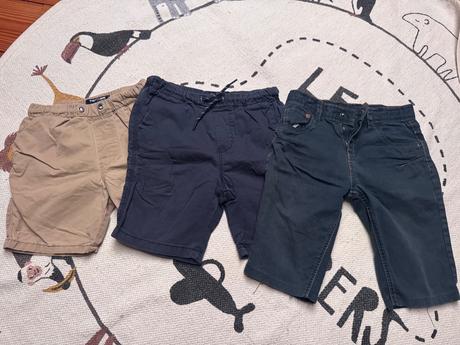 Chlapčenské sortky 116 3ks, h&m,116