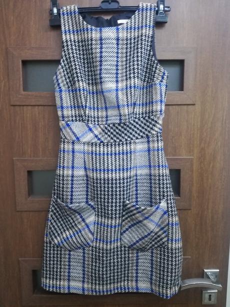 Karovane šaty s vreckami, orsay,s