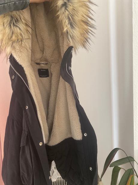 Bundička na zimu, bershka,s