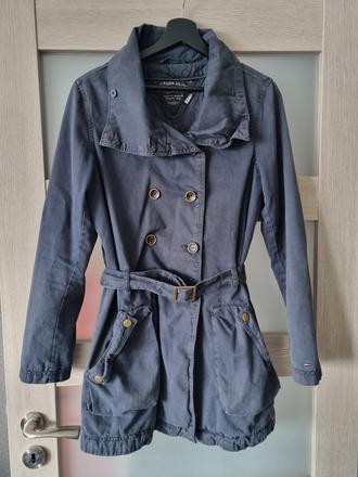 Tommy hilfiger tmavomodrý kabát, tommy hilfiger,m