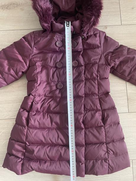 Paperová predĺžená bunda/kabátik, benetton,128