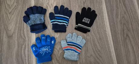 Rukavice (5 párov) mix farieb, 104